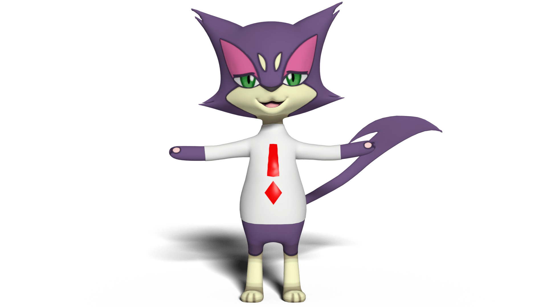 1920x1080 Purrloin as Bubsy (kinda.), Desktop