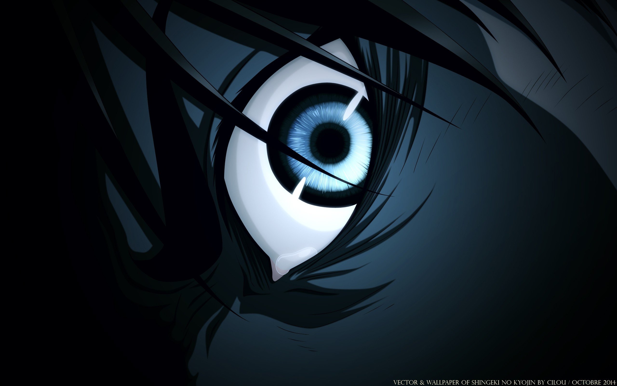 2560x1600 Anime Eye HD wallpaper, Desktop