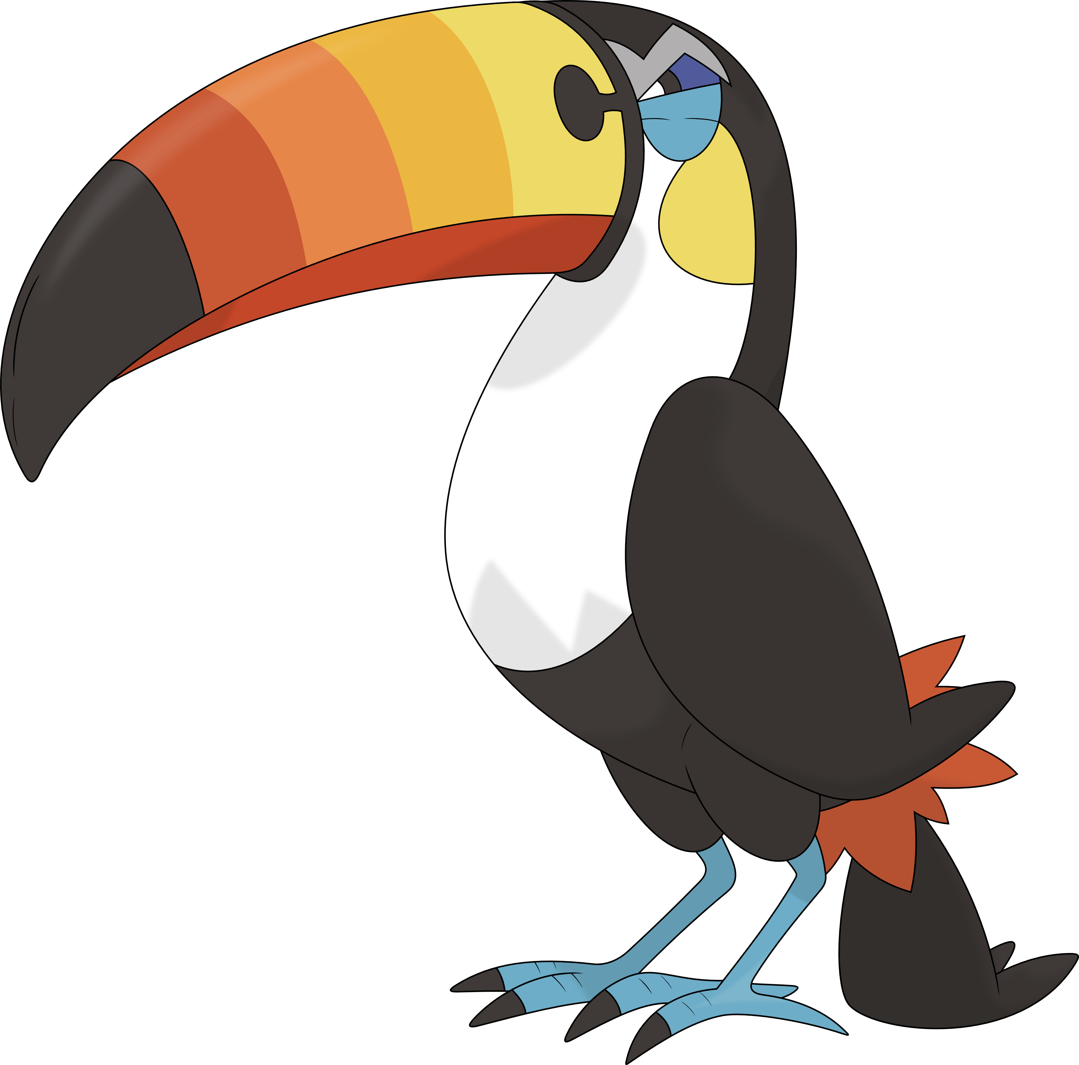 3570x3520 Toucannon clipart, Desktop