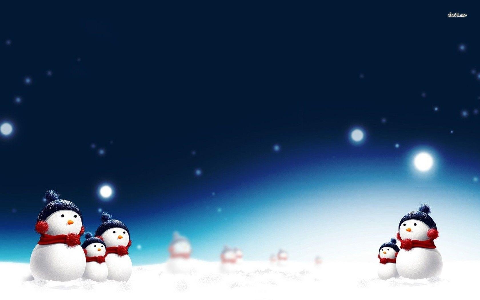 1680x1050 Snowmen wallpaper wallpaper - #, Desktop