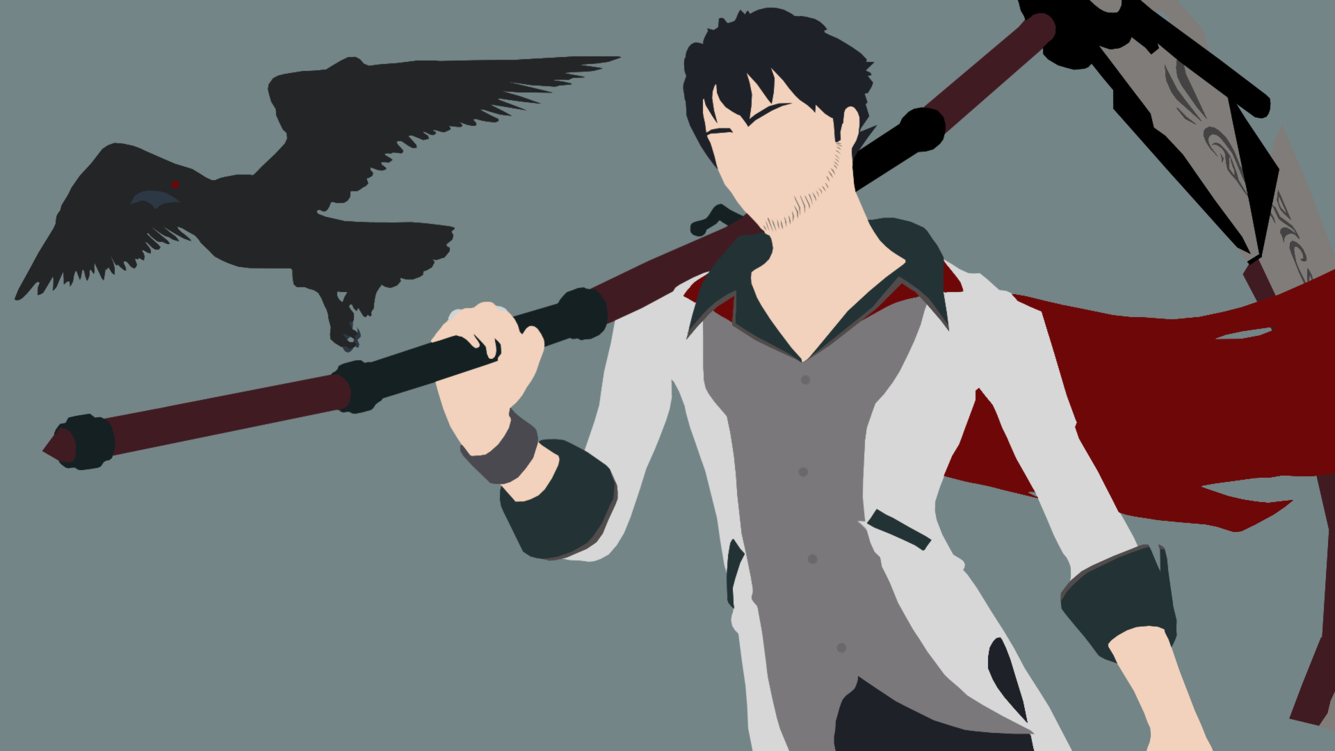 1920x1080 Qrow Branwen from the Volume 4 Opening, By PureParadise, Desktop