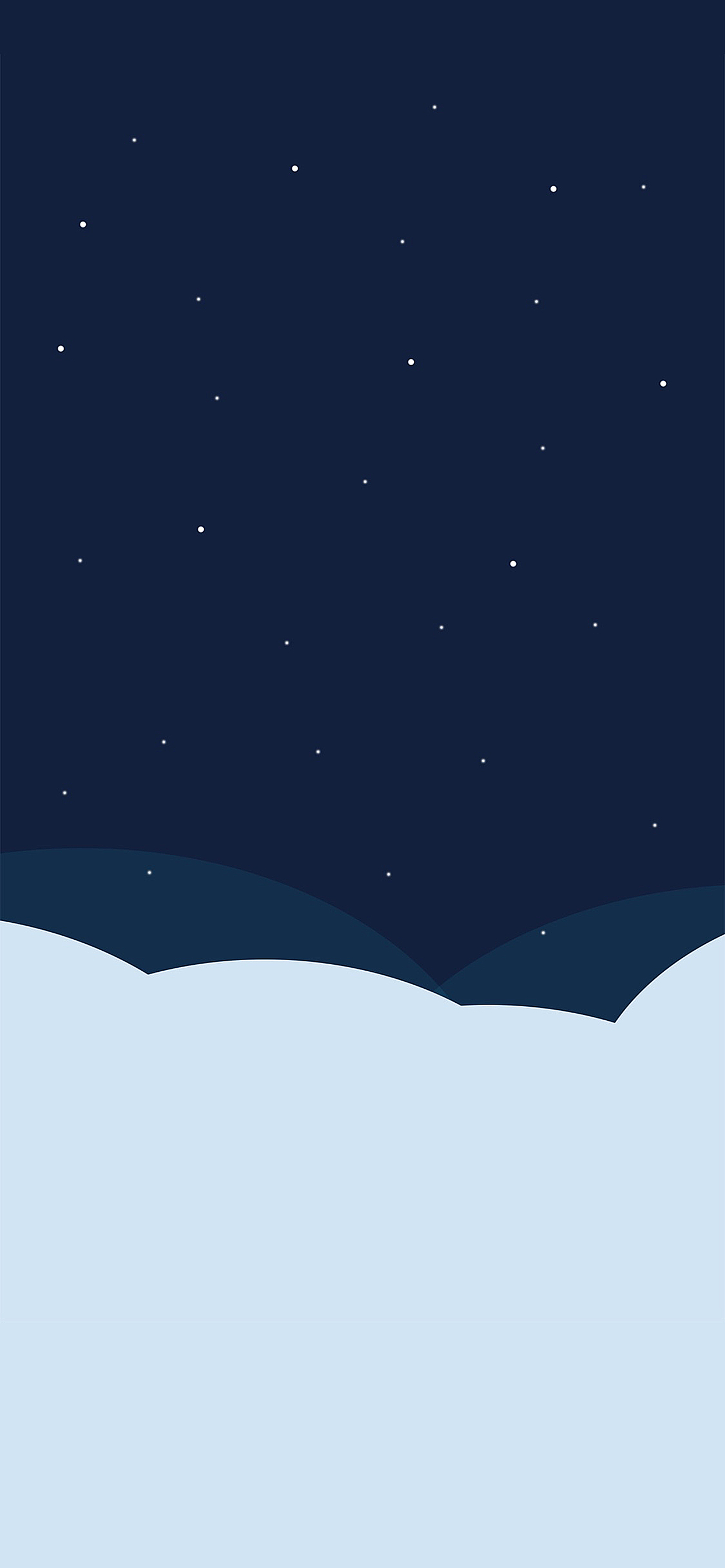 1250x2690 Snowy winter Christmas wallpaper for iPhone, Phone