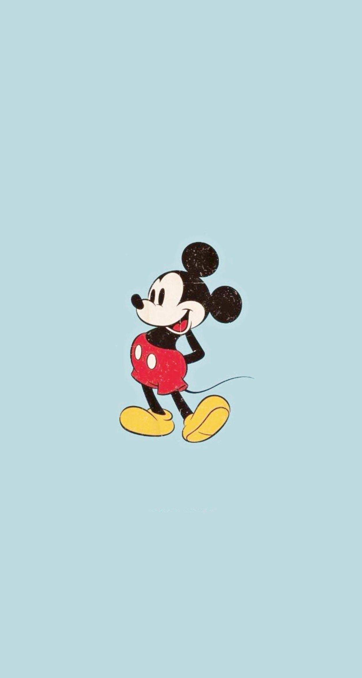 1260x2360 Cute Mickey Mouse iPhone Wallpaper, Phone