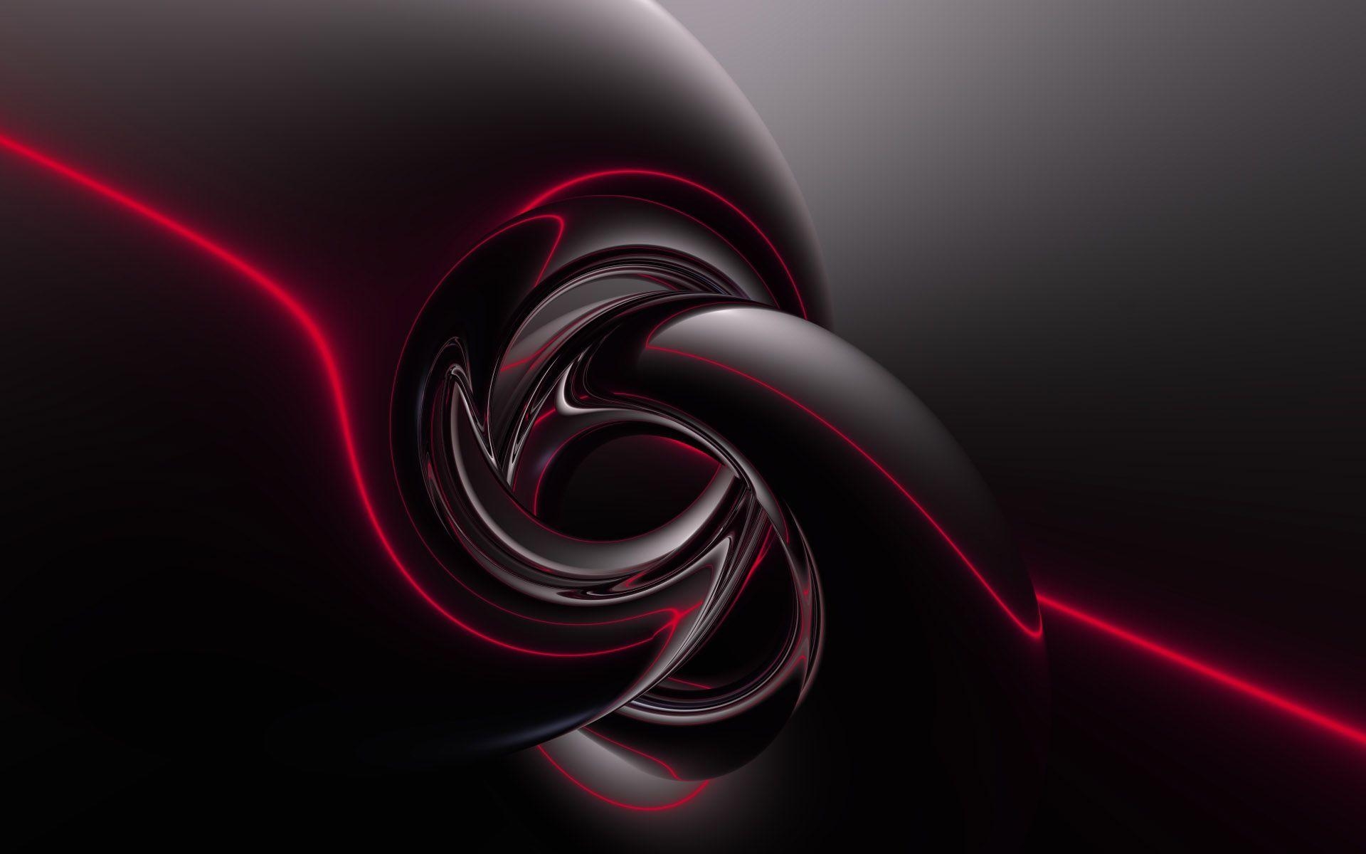 1920x1200 Dark Red and Black Abstract HD Wallpaper, Desktop