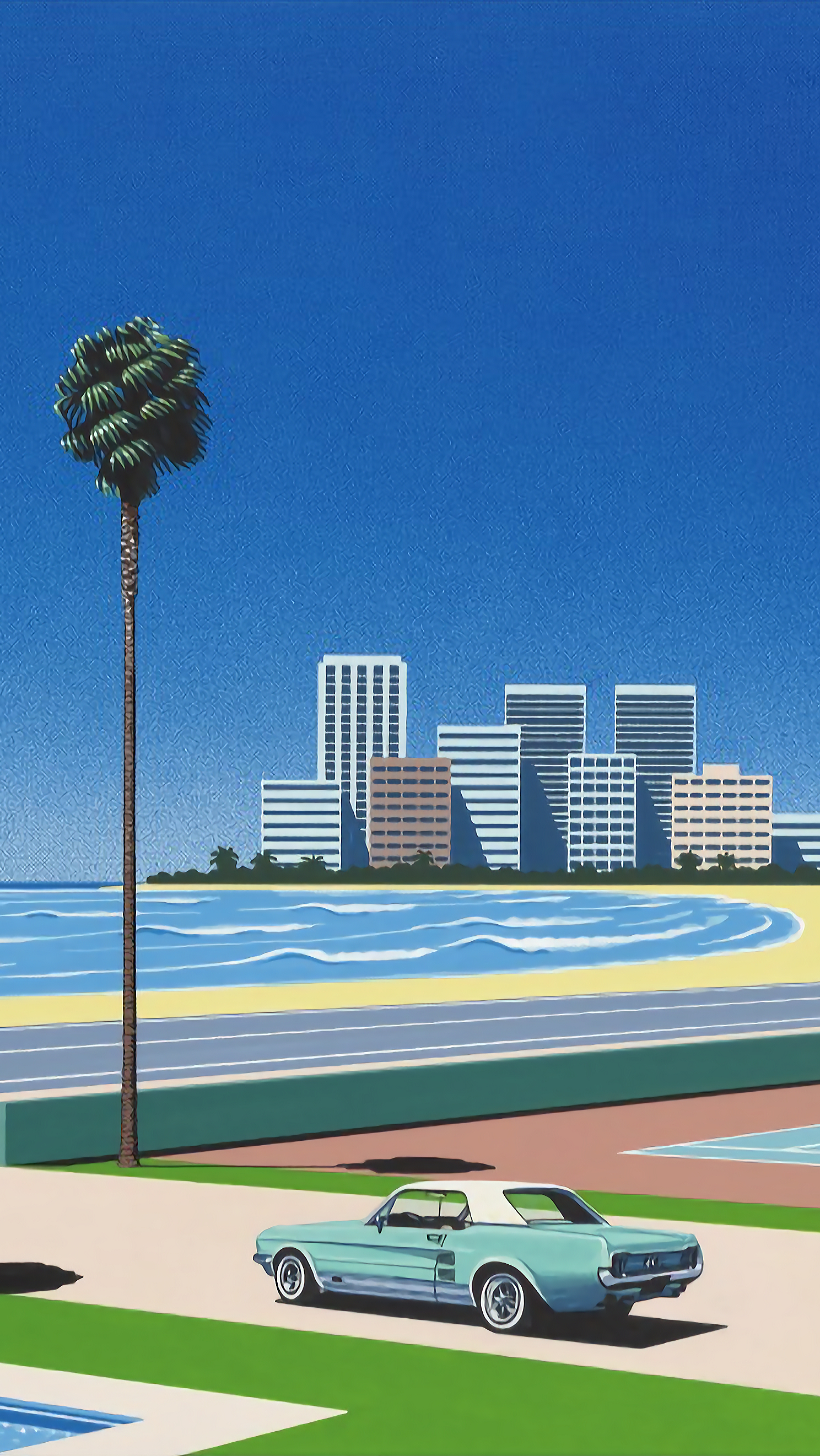 1490x2650 Sunshine Reggae (Hiroshi Nagai), Phone