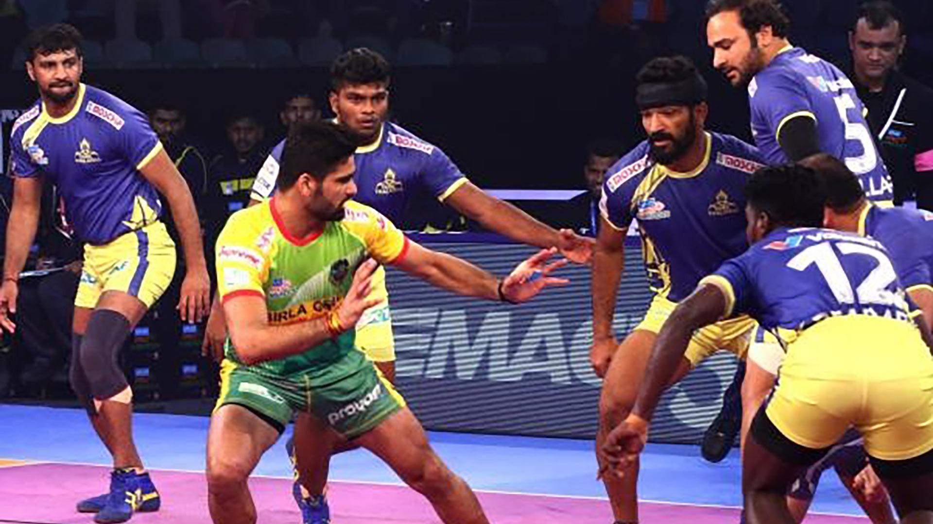 1920x1080 Thakur, Pardeep star as Tamil Thalaivas and Patna Pirates play out a, Desktop