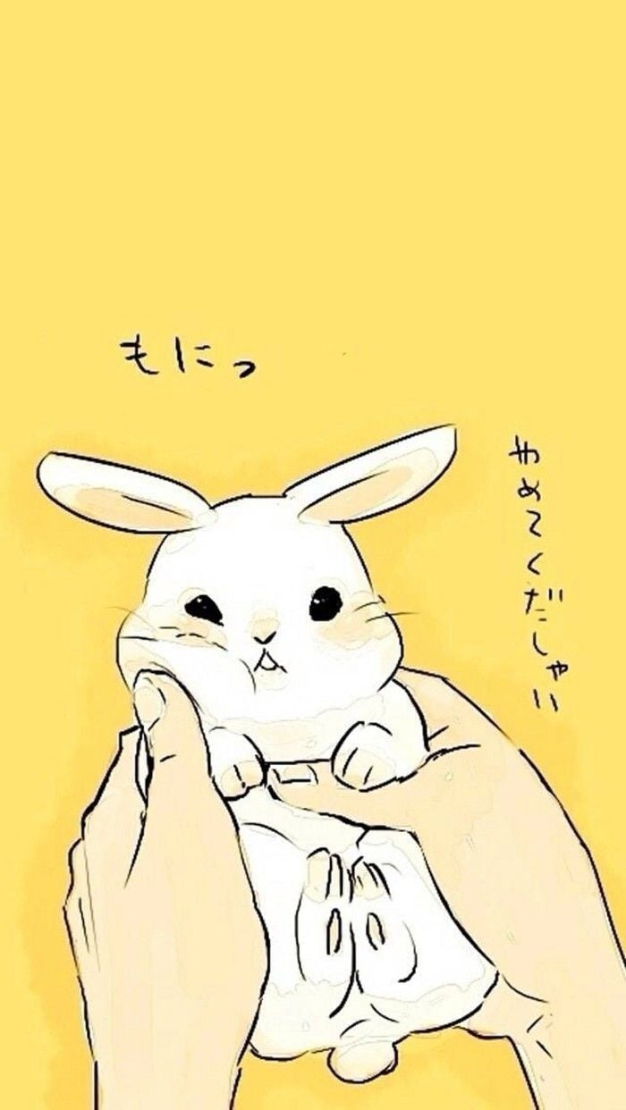 700x1250 Kawaii Bunny iPhone Wallpaper Free Kawaii Bunny iPhone Background, Phone