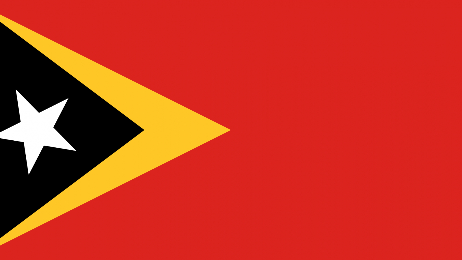 1600x900 East Timor Countries Flag Wallpaper, Desktop