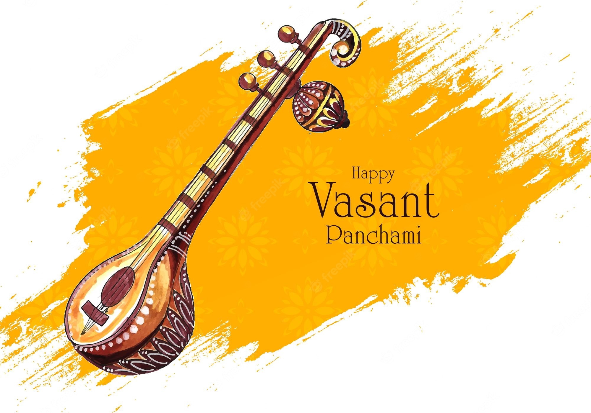 2000x1400 Saraswati puja Vectors & Illustrations for Free Download, Desktop