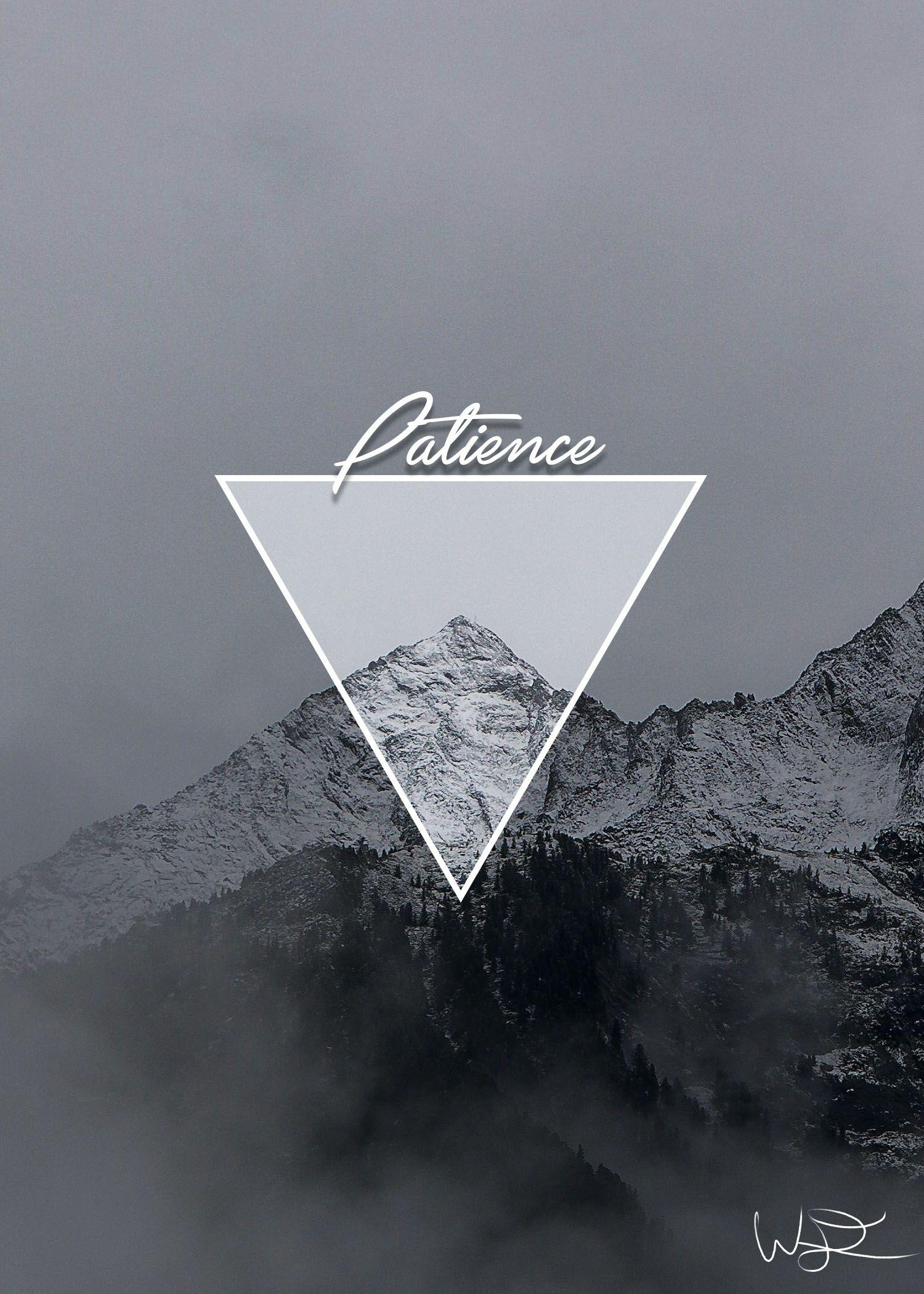 1500x2100 Patience Wallpaper for iPhone or Android. iPhone, Phone