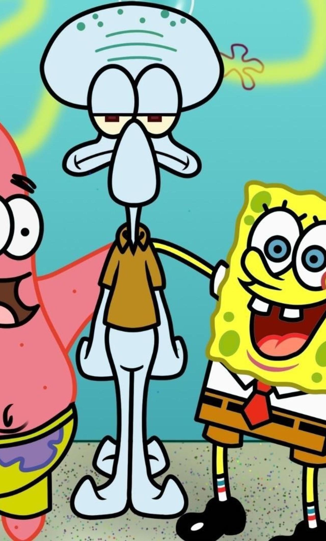 1280x2120 Spongebob Squarepants iPhone HD 4k Wallpaper, Image, Phone