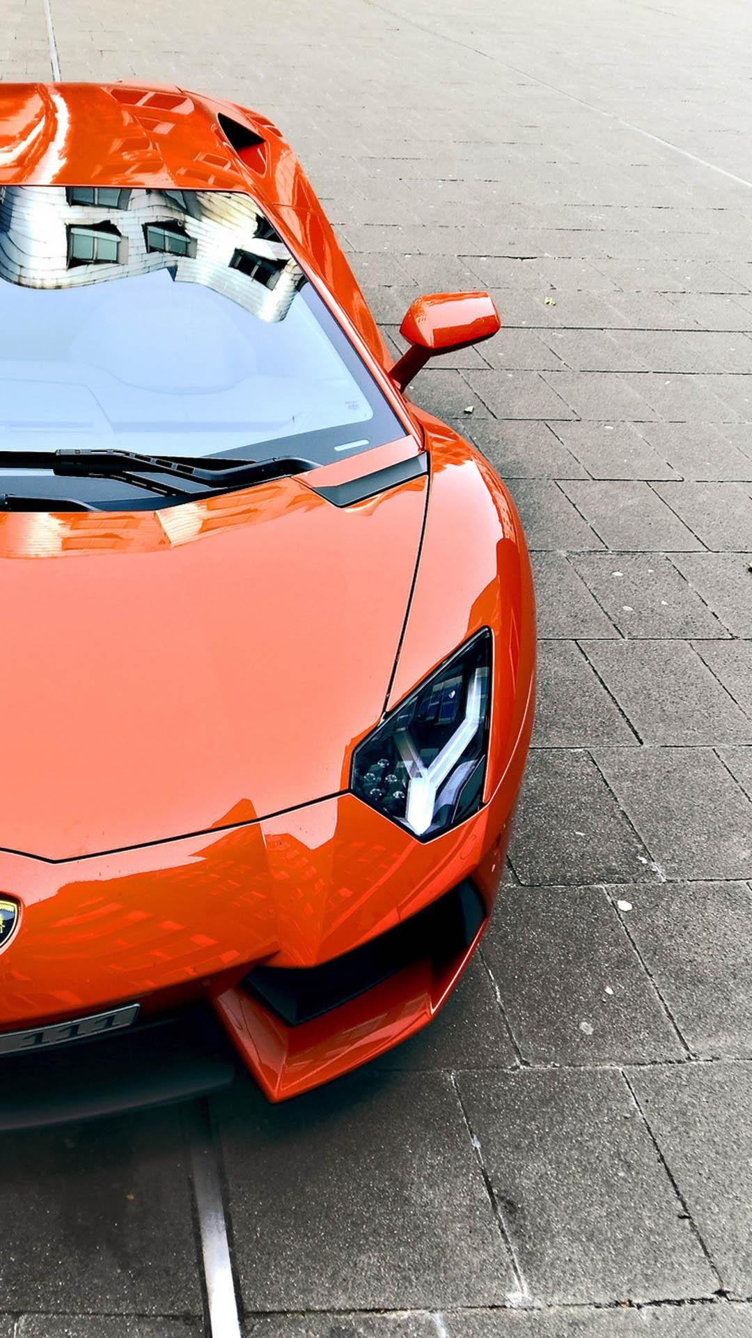 1080x1920 Lamborghini Aventador HTC Red Android Wallpaper free download, Phone