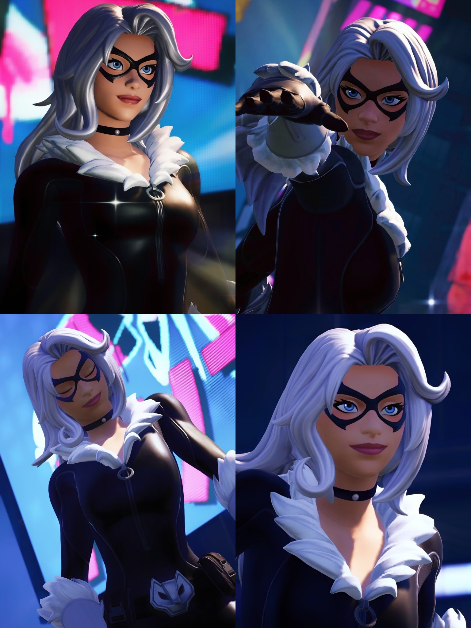 1540x2050 Black Cat Fortnite wallpaper, Phone