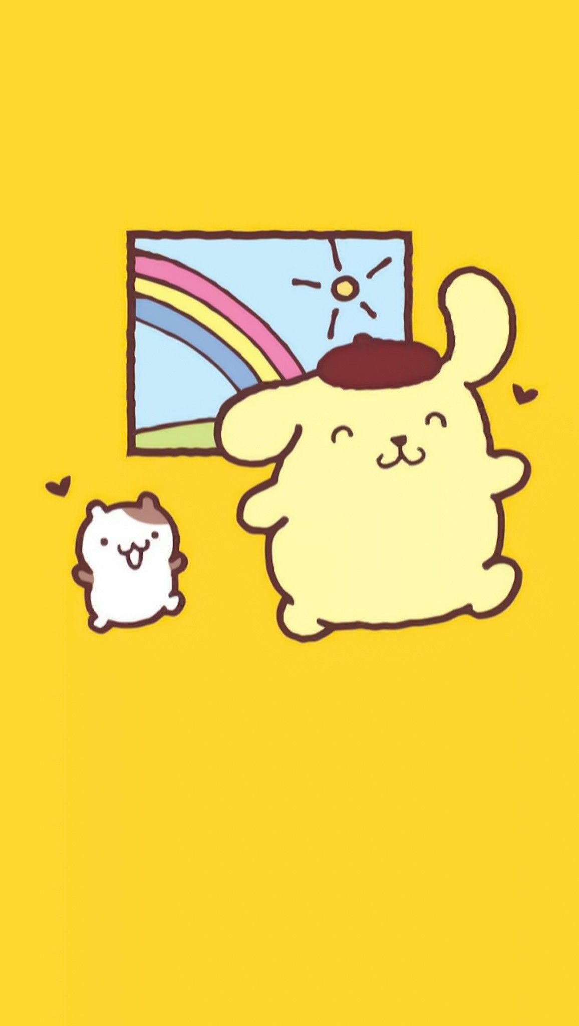 1160x2050 PomPomPurin BG. Character wallpaper, Sanrio wallpaper, Sanrio characters, Phone