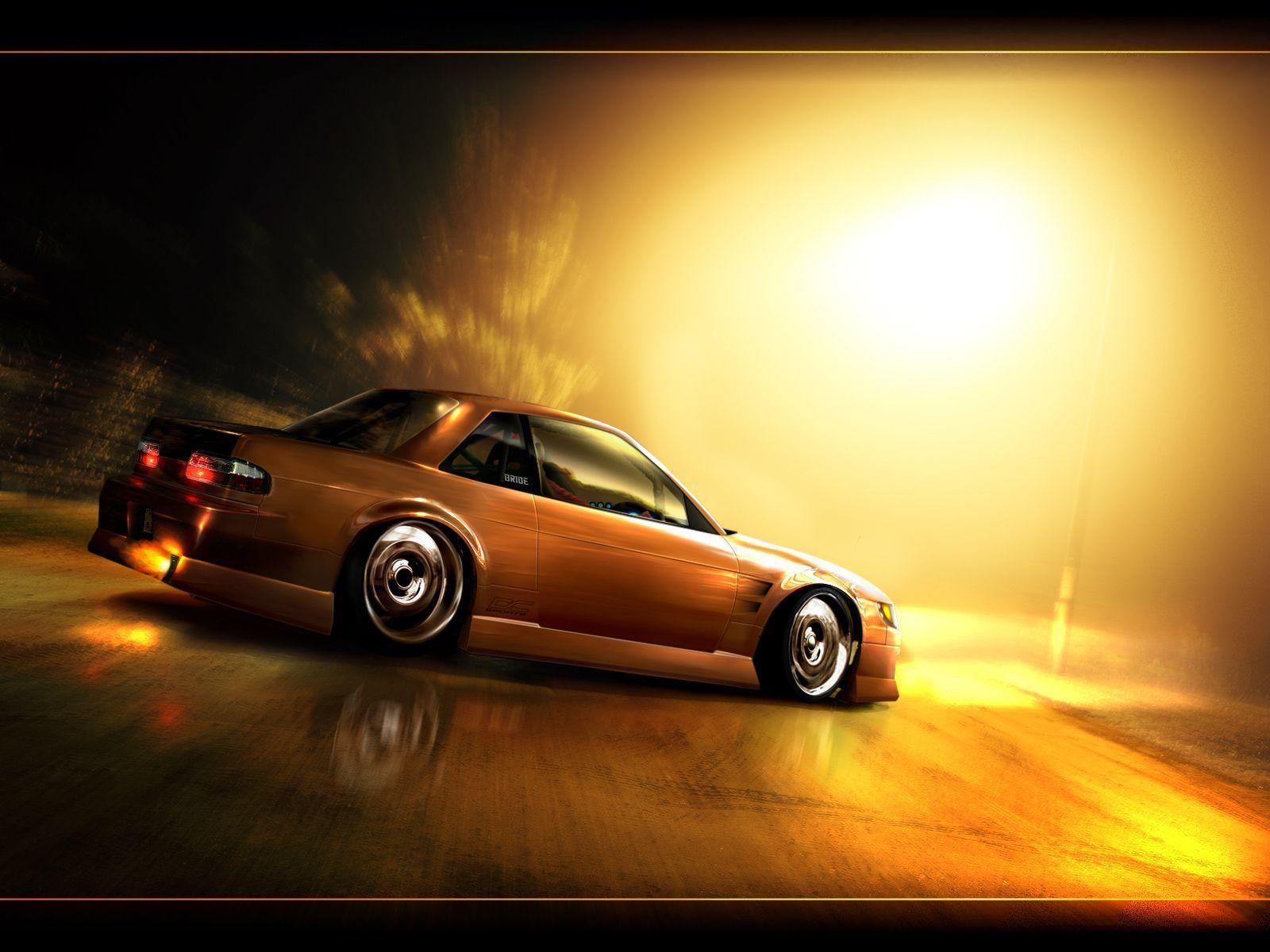 1600x1200 Sunset Cars Nissan Silvia S13 Drift S13 Wallpaper Car Picture, Desktop