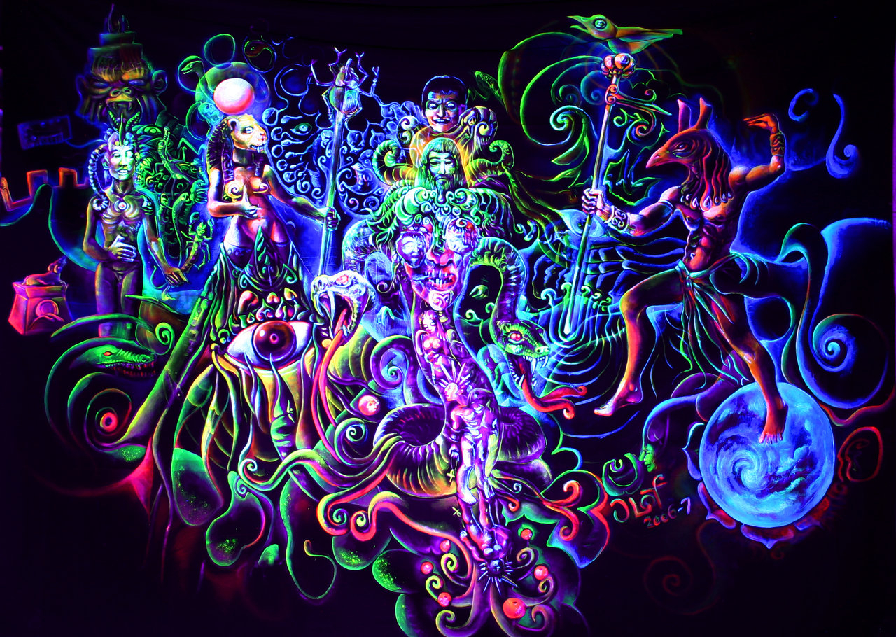 1280x910 Psychedelic Art Wallpaper HD, Desktop