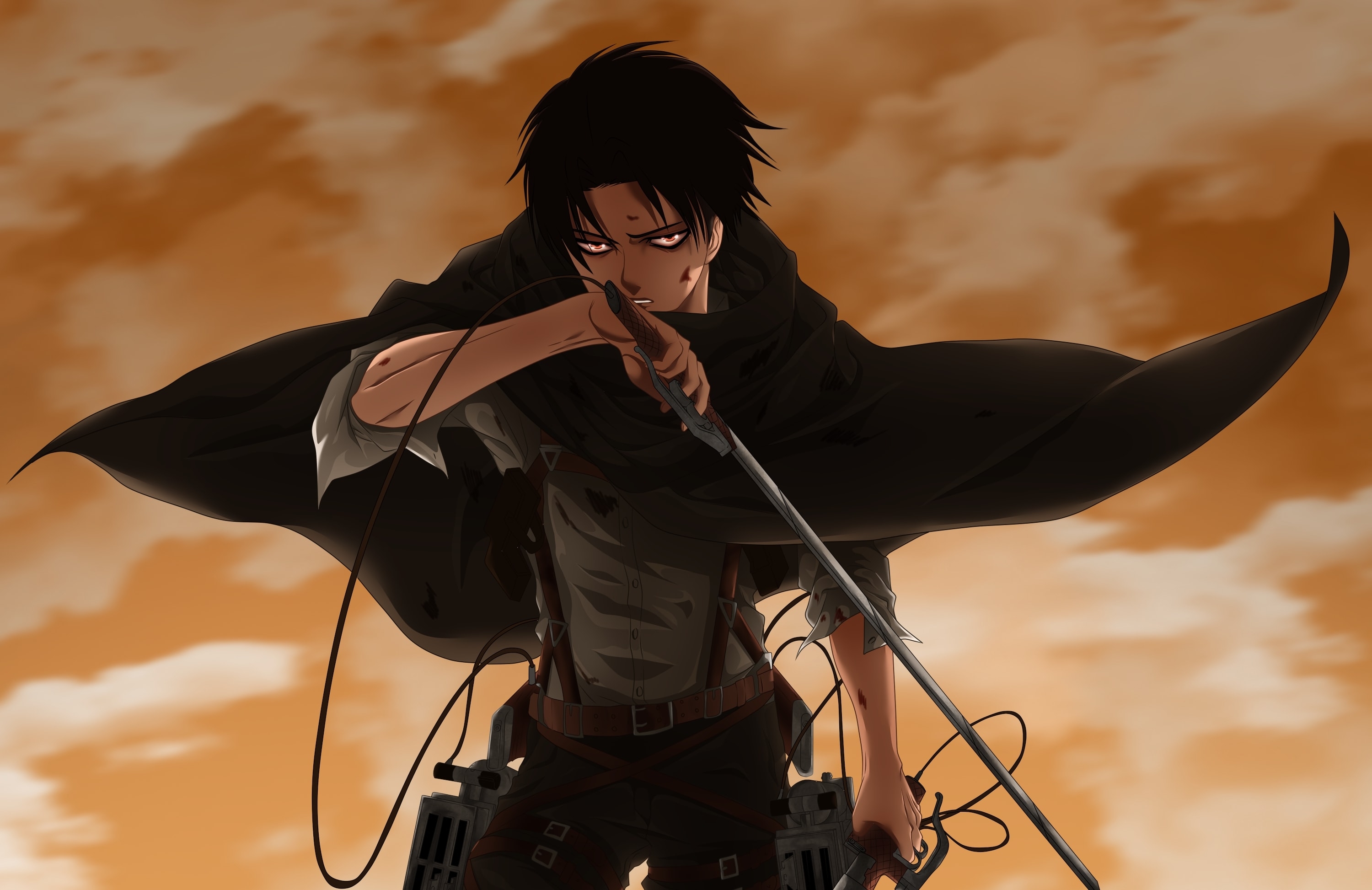 3000x1950 Levy McGarden, Anime, Attack on Titan Wallpaper & Background Image, Desktop