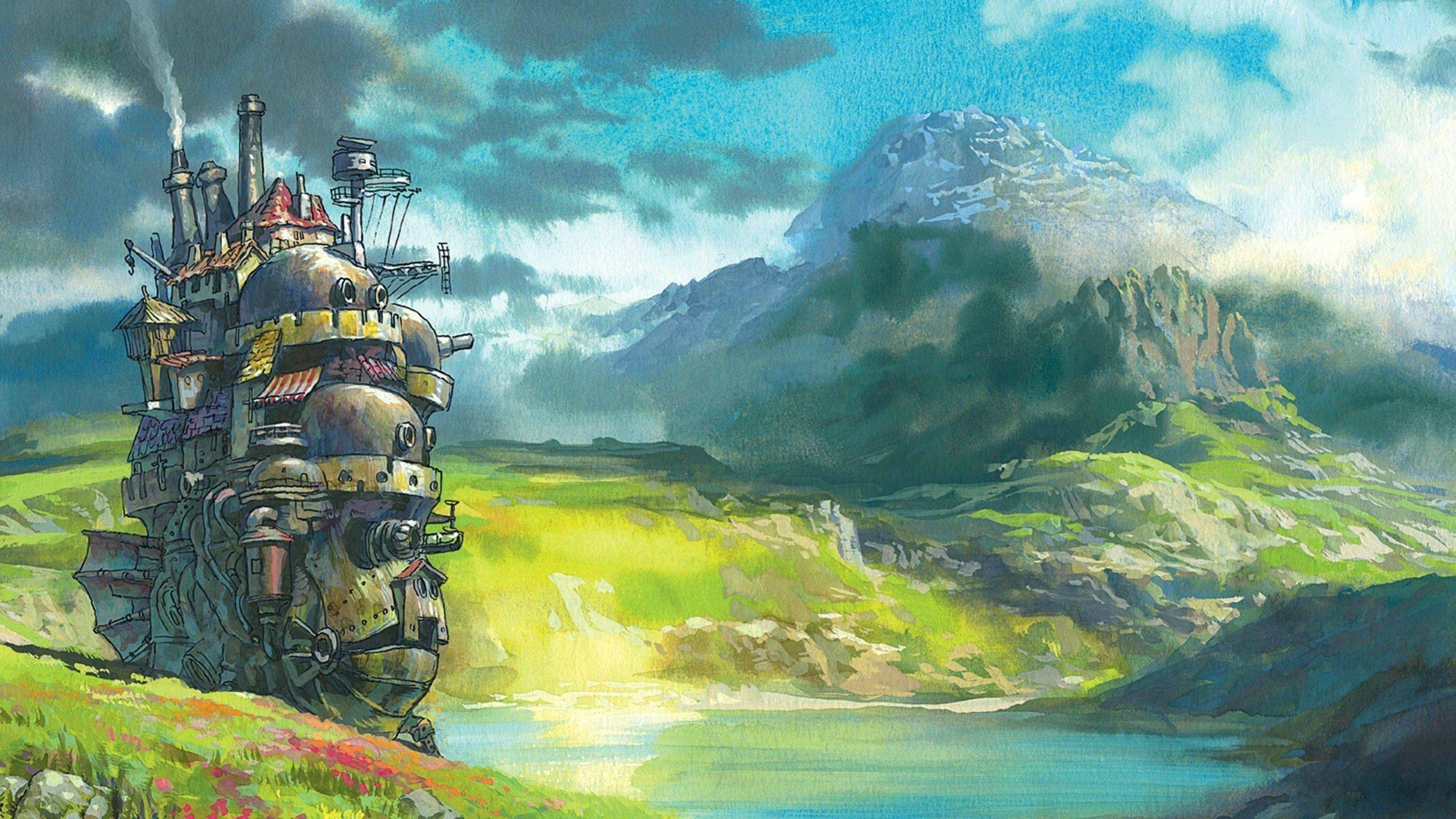 2700x1520 Howl's Moving Castle Anime HD Wallpaper, Desktop