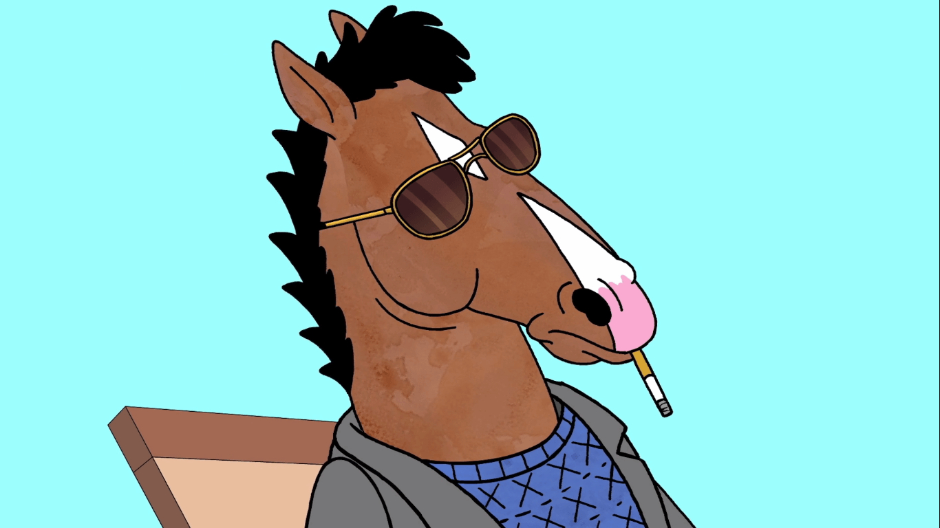 1370x770 BoJack Horseman S02E11(Escape from LA) HD Wallpaper, Desktop