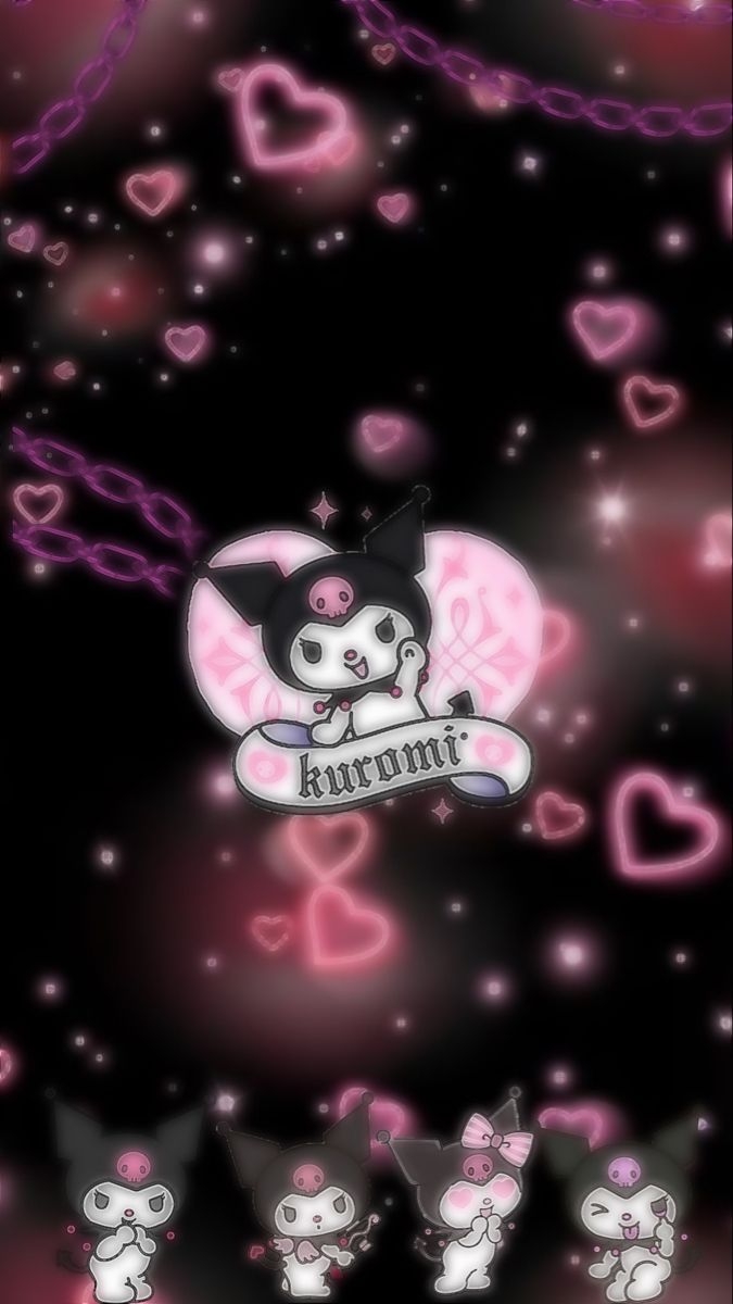 680x1200 kuromi wallpaper aesthetic. Hello kitty картинки, Рисунки пузырями, Милые рисунки, Phone