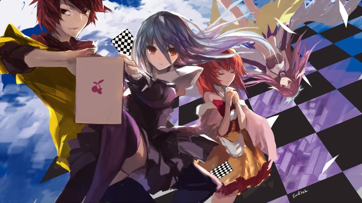 1210x680 Jibril (No Game No Life) Anime Image Board, Desktop