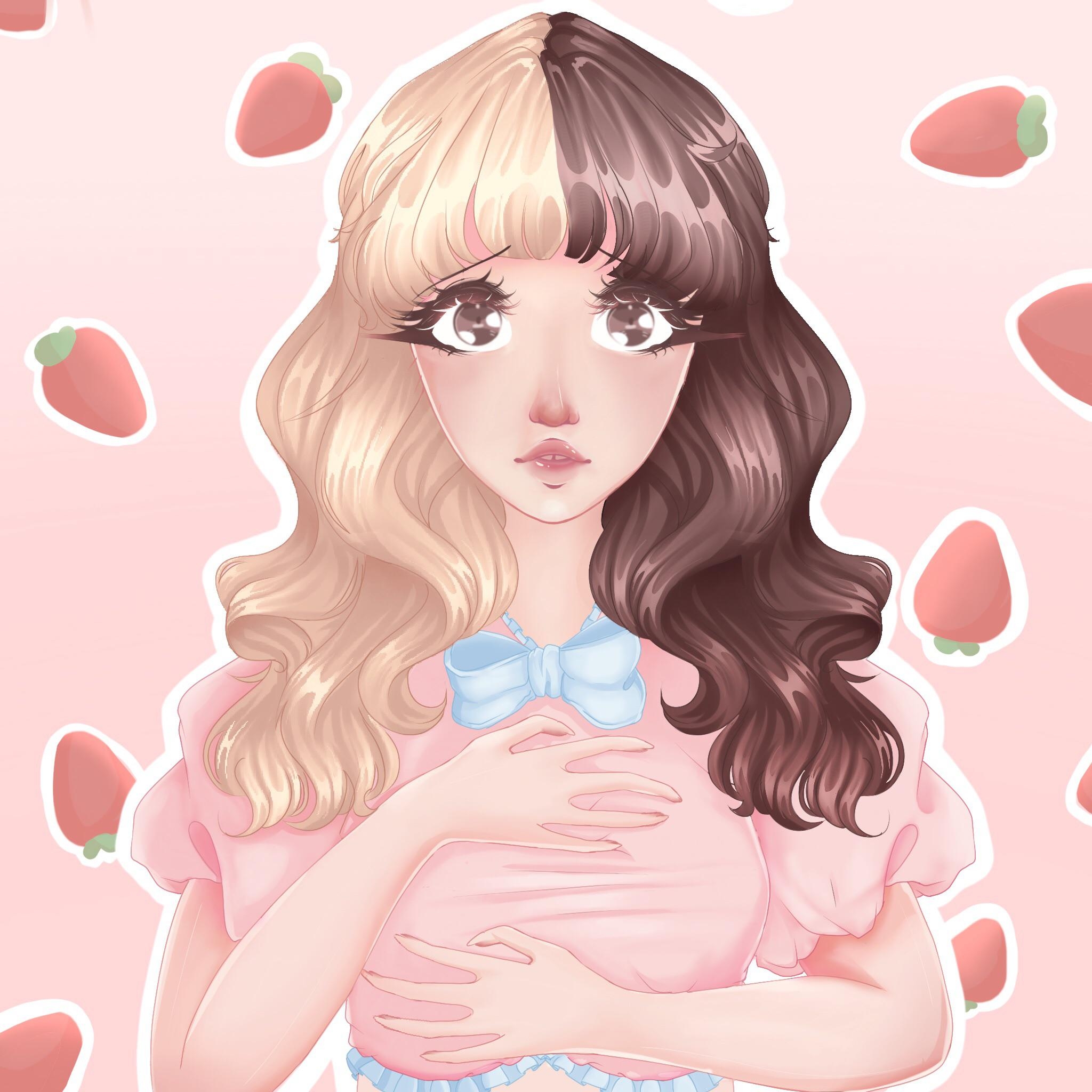 2050x2050 Strawberry Shortcake fanart, Phone