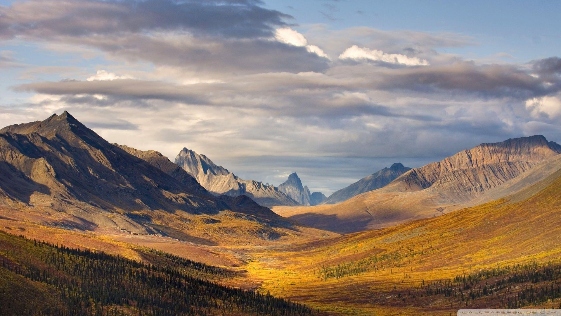 1920x1080 Klondike River Valley, Tombstone Territorial Park, Yukon, Canada, Desktop