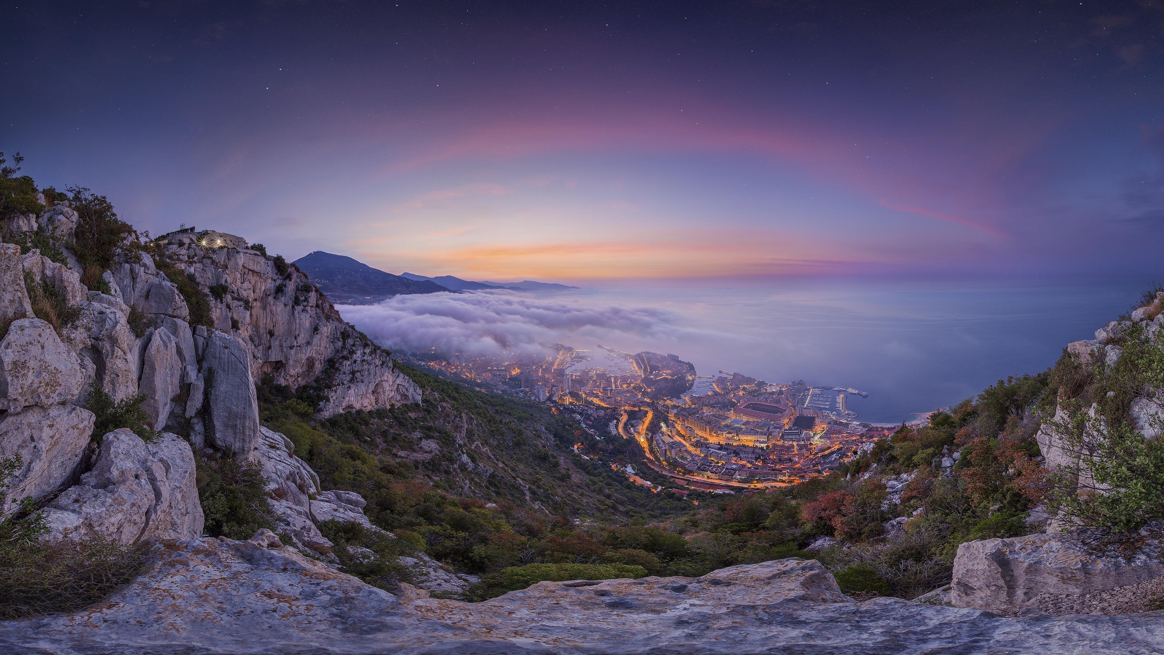 3840x2160 Monte Carlo Summer Sunrise (Monaco) Wallpaper. Wallpaper Studio 10, Desktop