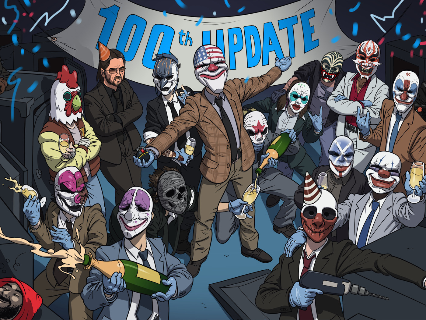 1400x1050 Starbreeze buys rights to Payday franchise, discusses future support, Payday 3, Desktop