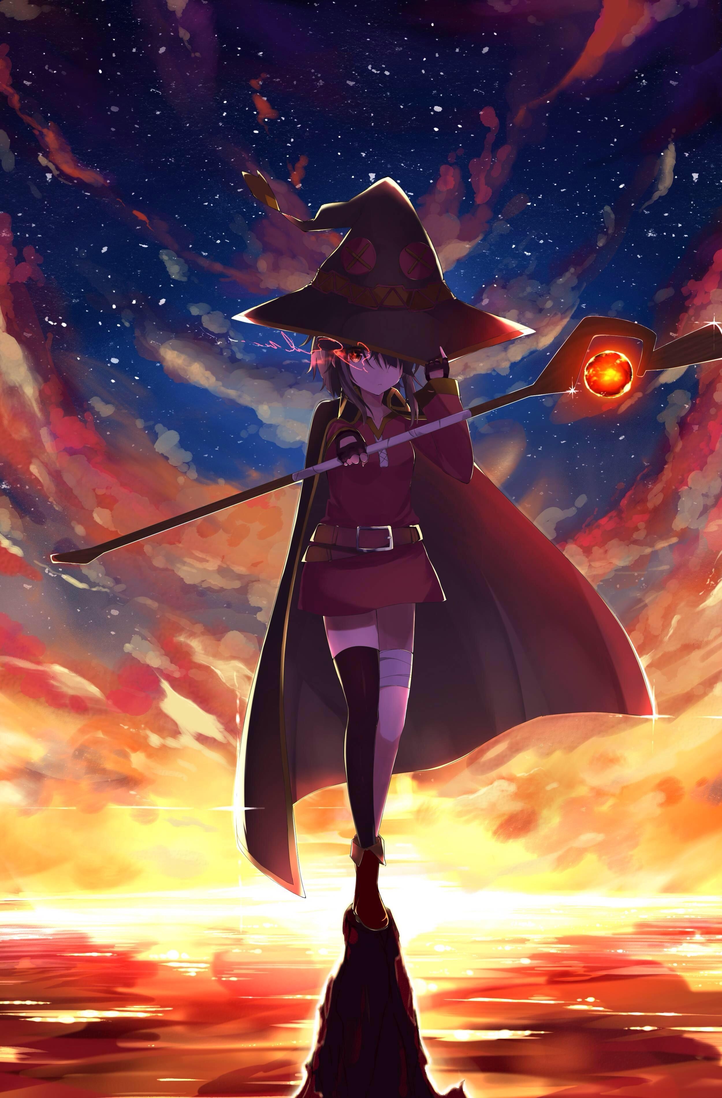 2500x3800 Prob my fav megumin wallpaper, Phone