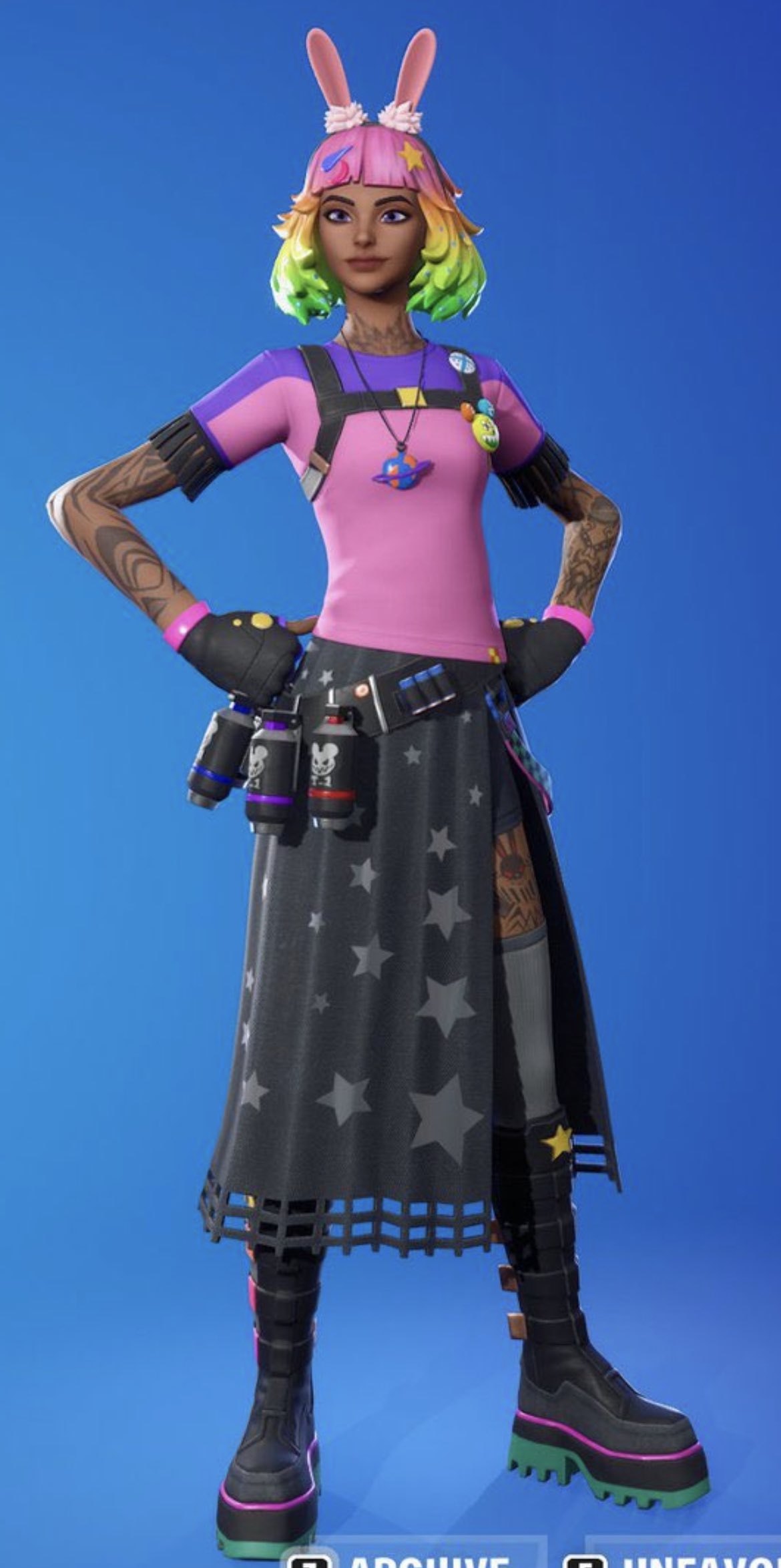 1170x2350 Vivi Chroma Fortnite wallpaper, Phone