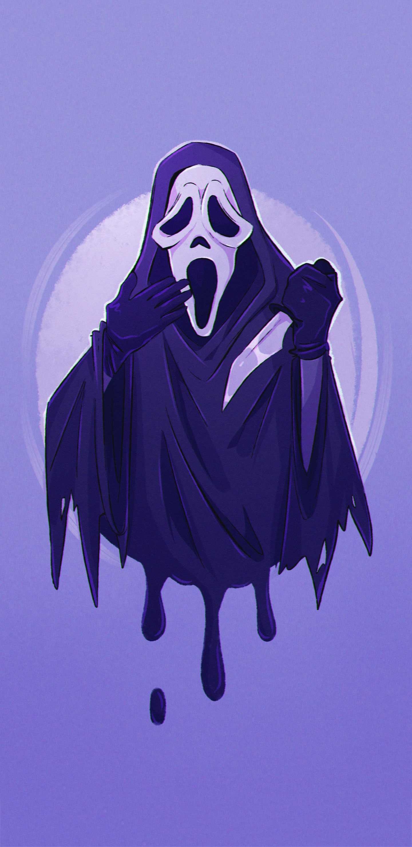 1440x2960 Ghostface Wallpaper, Phone