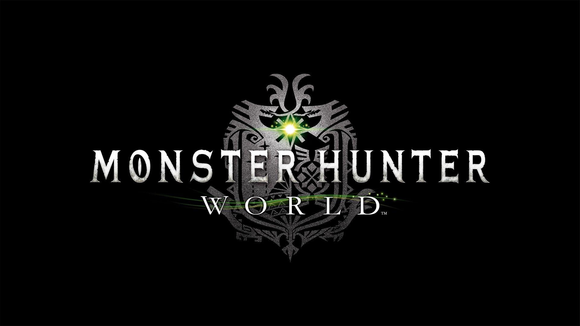 1920x1080 Logo z gry Monster Hunter World., wallpaper from Monster Hunter, Desktop