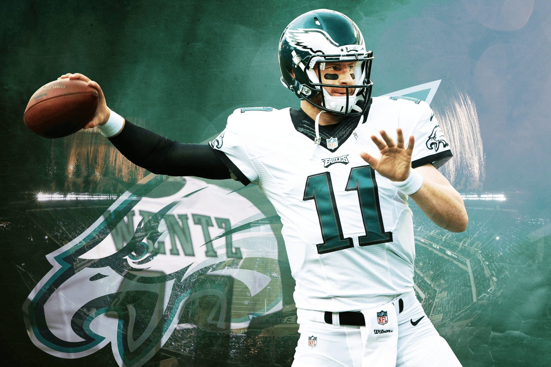 1920x1280 Carson Wentz Wallpaper (OC), Desktop