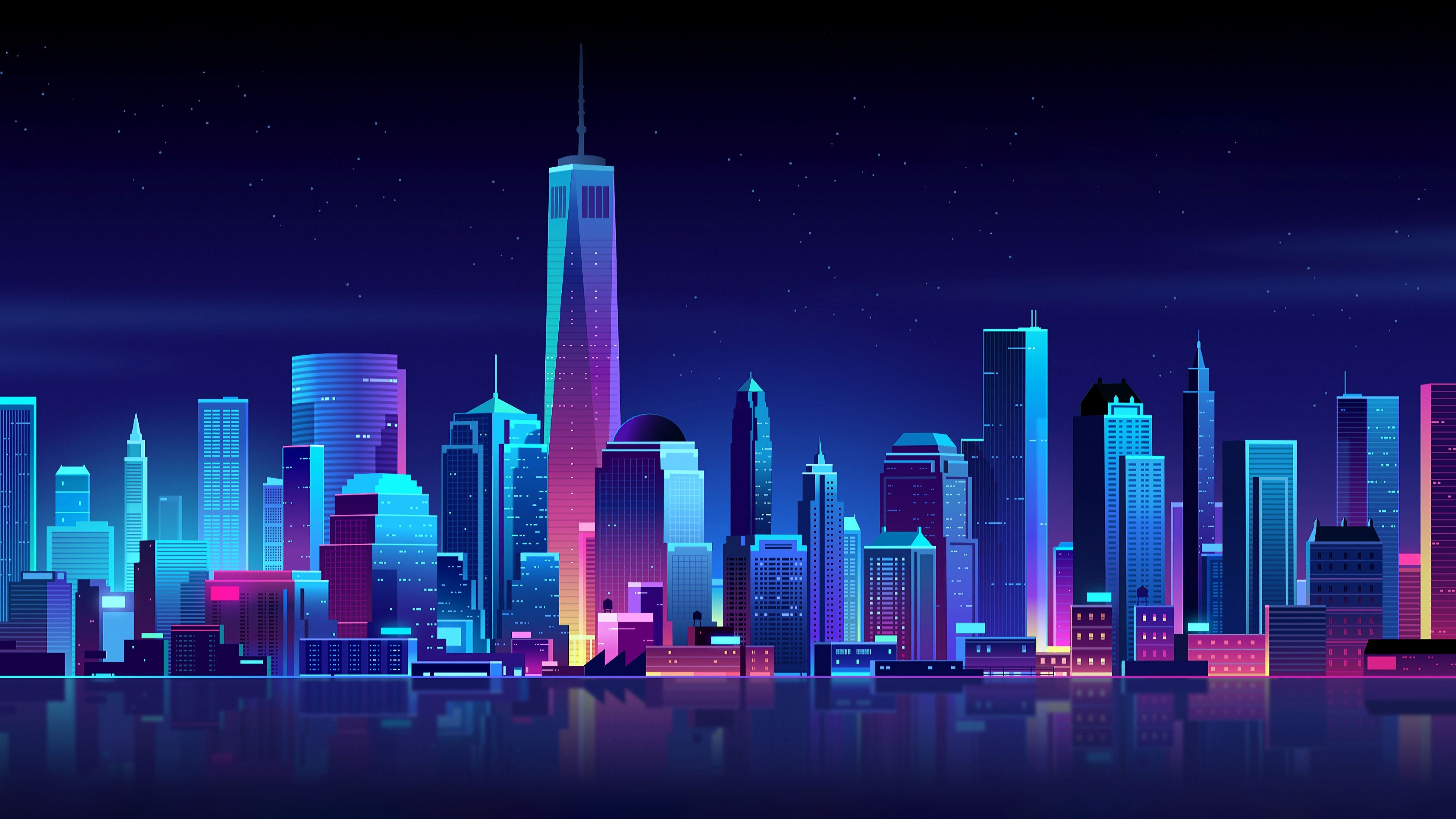 3960x2230 City Wallpaper, Desktop