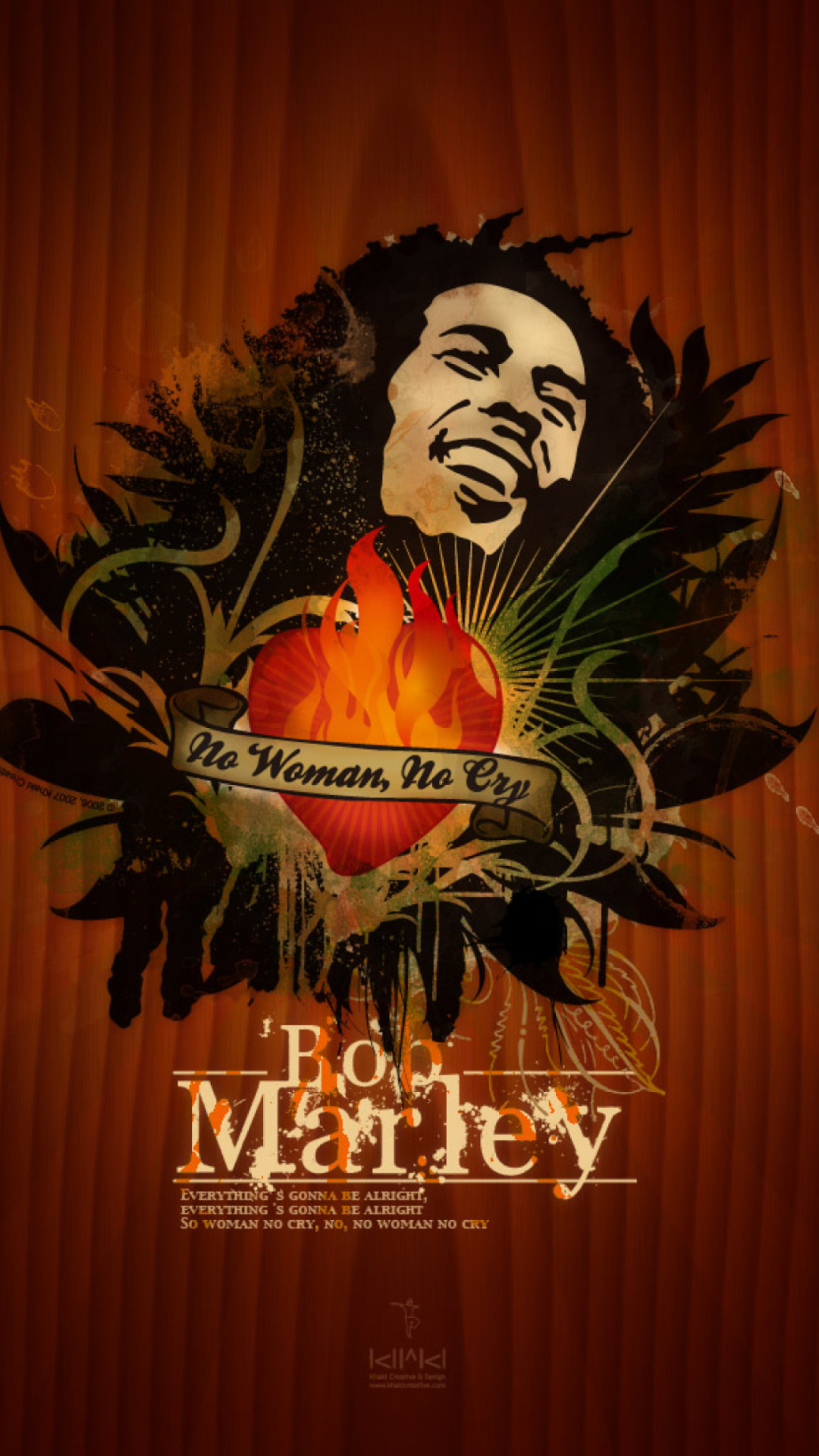 1080x1920 Bob Marley Wallpaper for iPhone 6 Plus, Phone