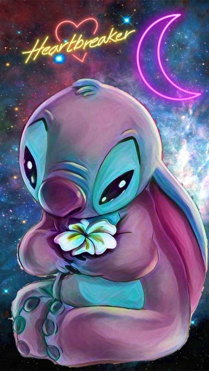 720x1280 Lilo and stitch drawings, Phone