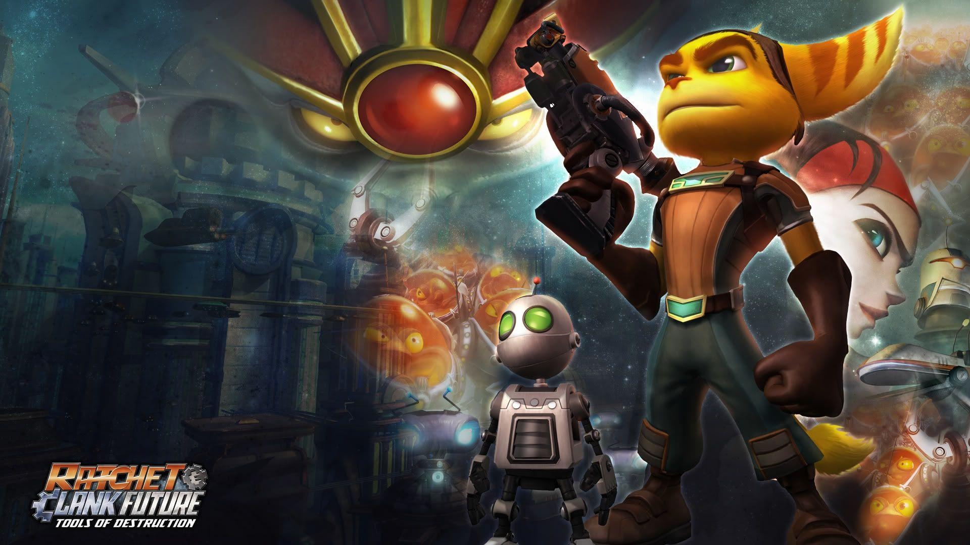 1920x1080 Ratchet And Clank Tools Of Destruction Psp wallpaper, Desktop