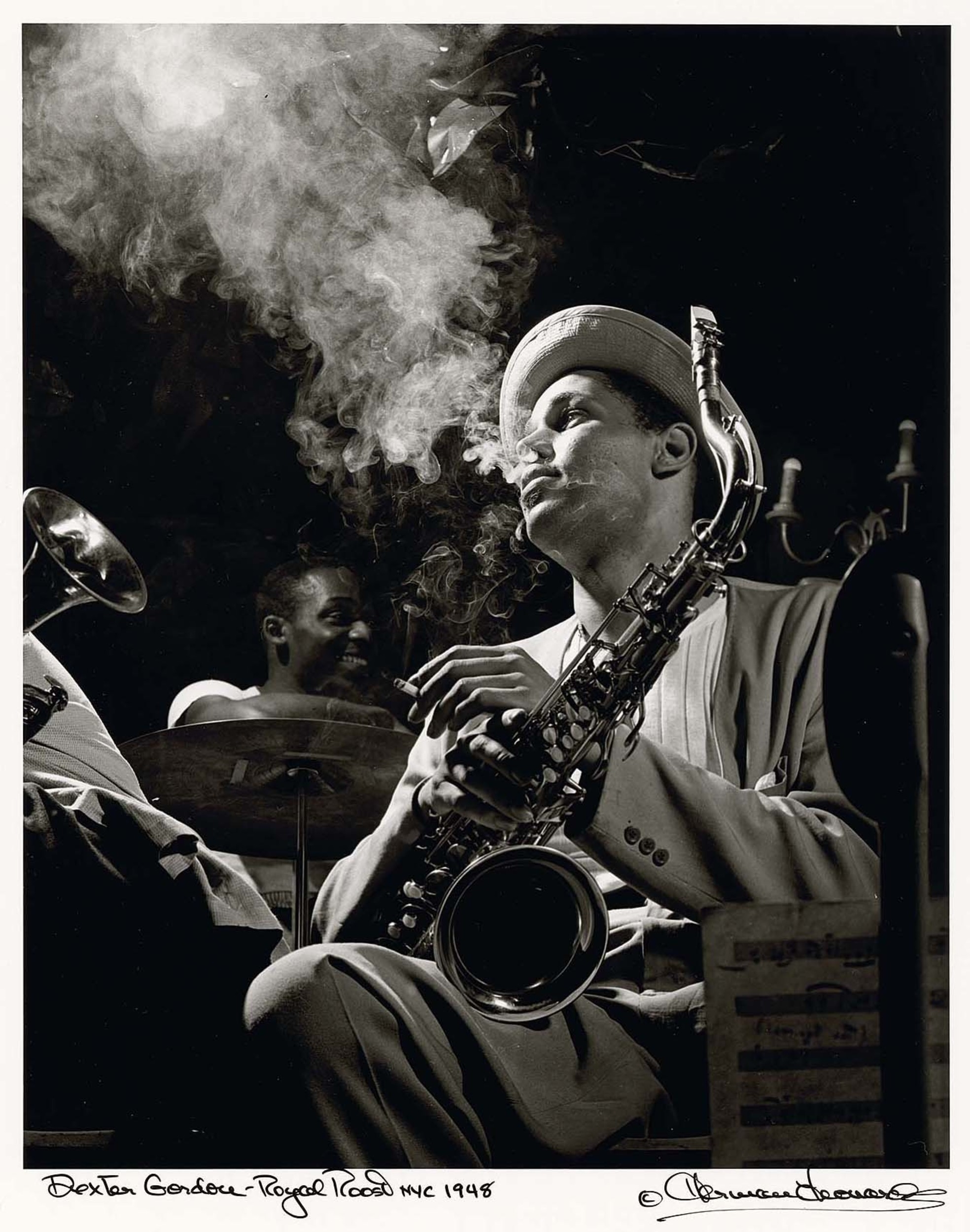 1970x2500 Dexter Gordon, Royal Roost, NYC 1948, Phone