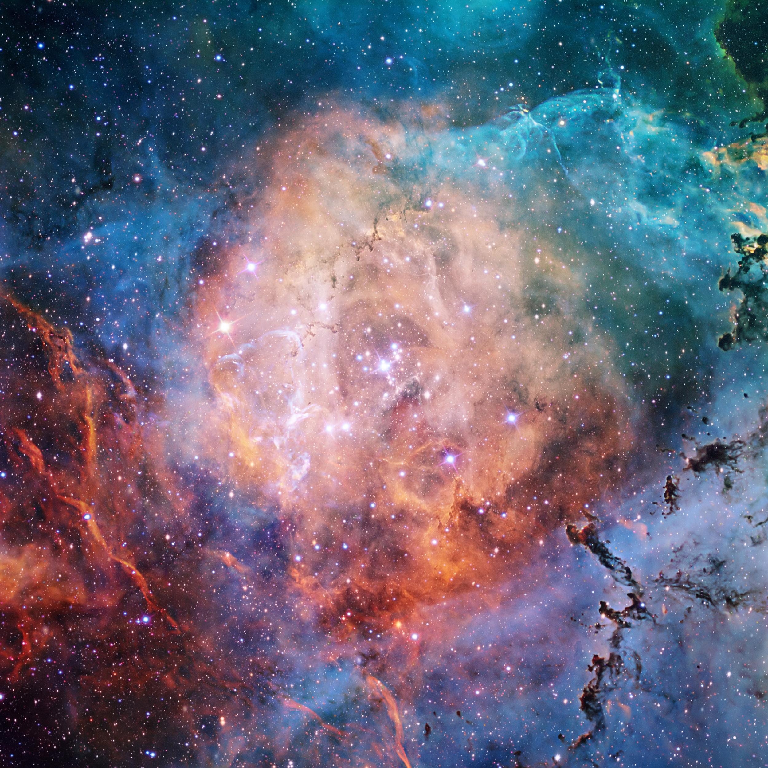 2500x2500 Awesome Cosmos Inspired HD Wallpaper, Phone