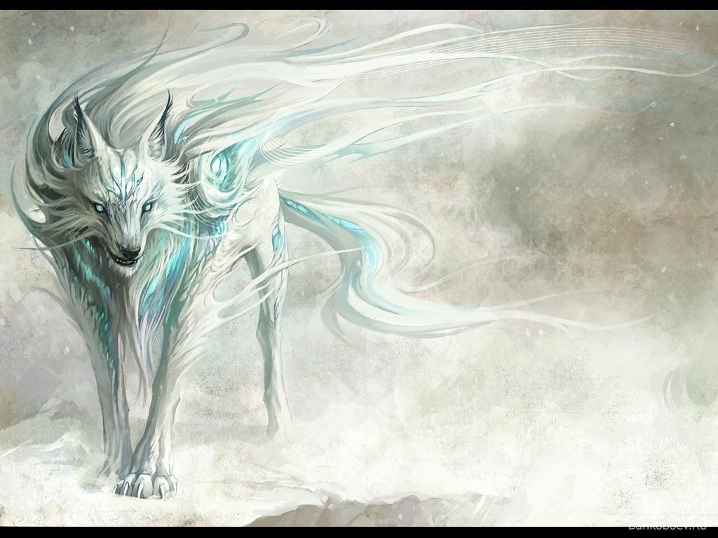 1030x770 Elemental wolves, Desktop