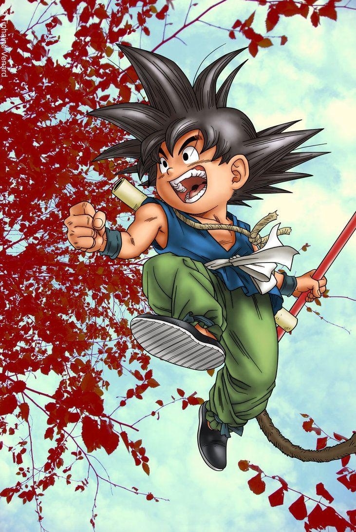 740x1100 kid goku wallpaper, Phone