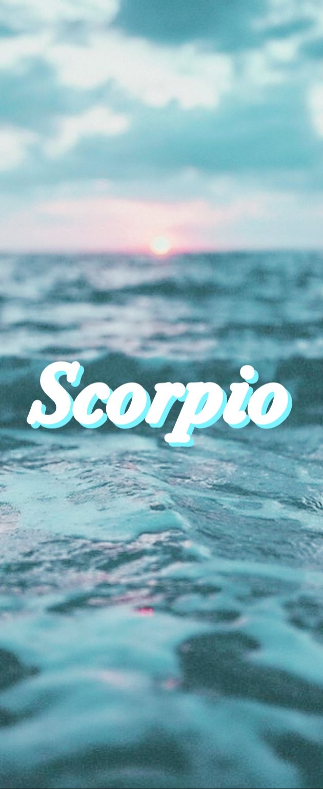 630x1540 scorpio #beach #zodiac Credit goes to Hufflepuff Queen for making this!. Phone wallpaper vintage, Blue flower wallpaper, Photo background image, Phone