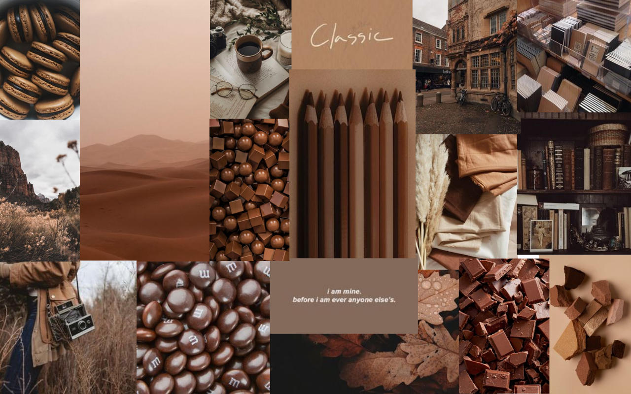 1280x800 Brown aesthetic desktop wallpaper. Aesthetic desktop wallpaper, Brown wallpaper, Desktop wallpaper macbook, Desktop