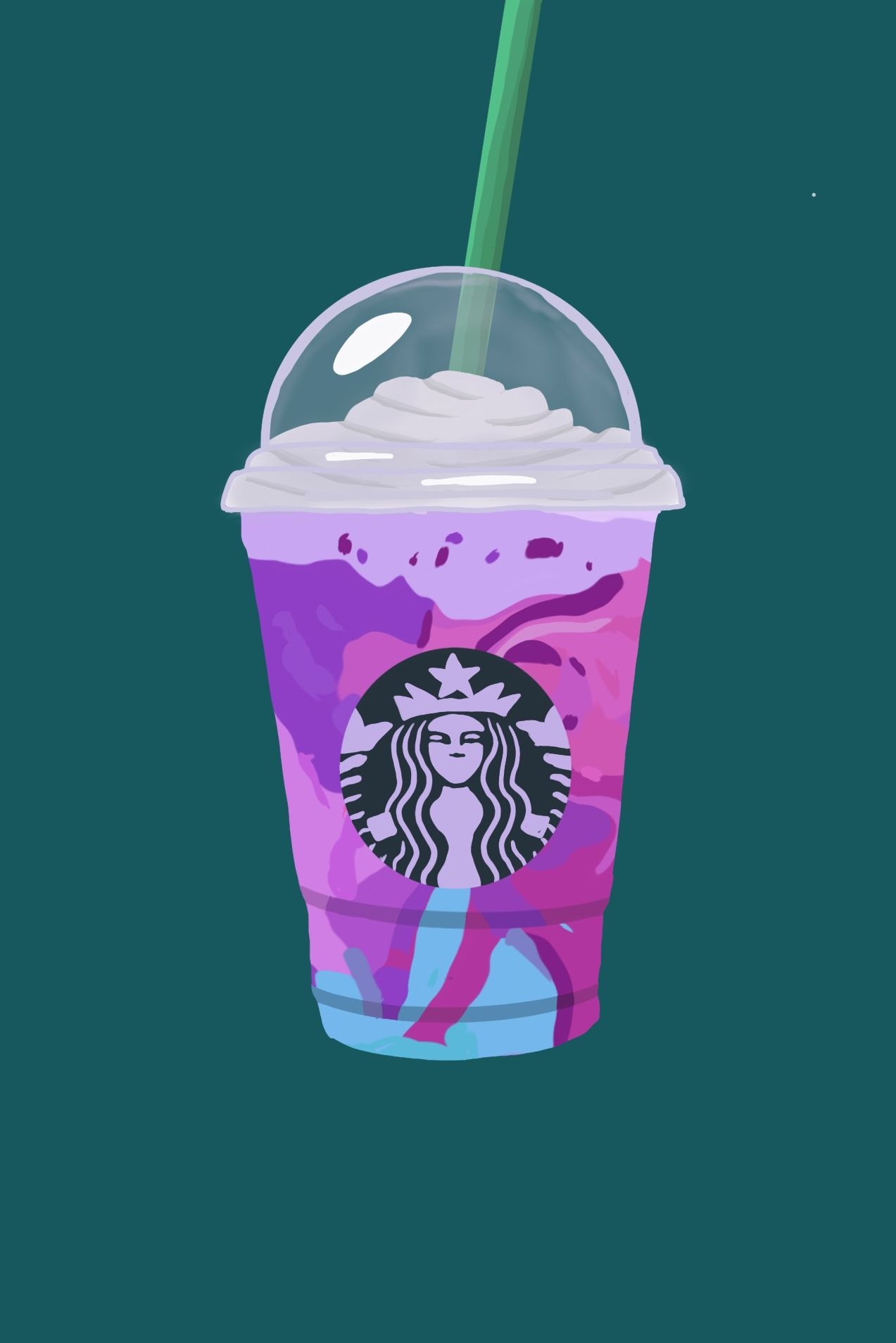 1280x1910 Unicorn Frappuccino, Phone