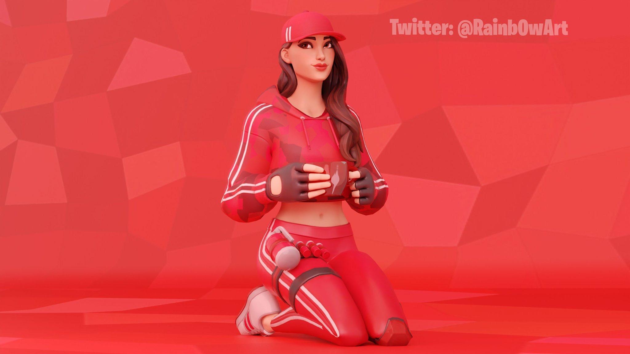 2050x1160 Ruby Fortnite Skin Wallpaper Free Ruby Fortnite Skin Background, Desktop