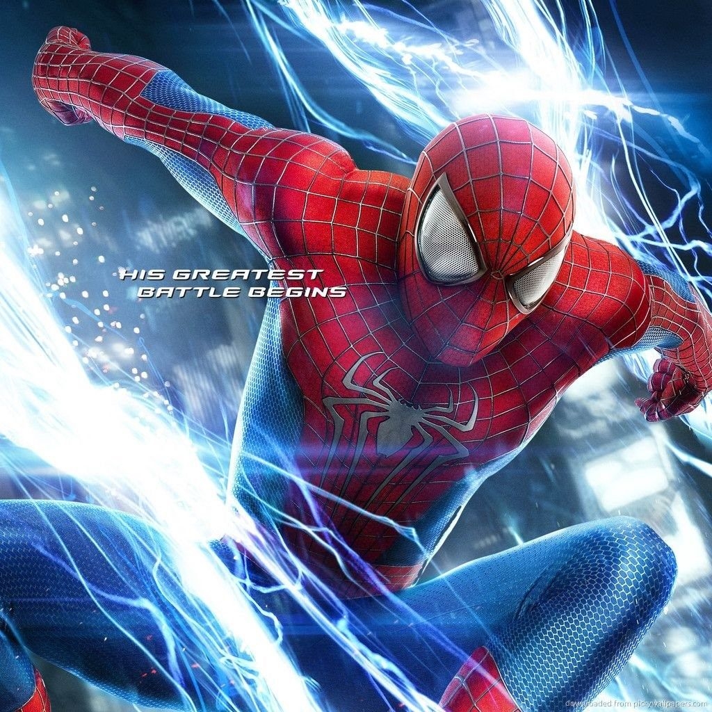 1030x1030 Download The Amazing Spider Man 2 Rise Of Electro Wallpaper For iPad 2 Desktop Background, Phone