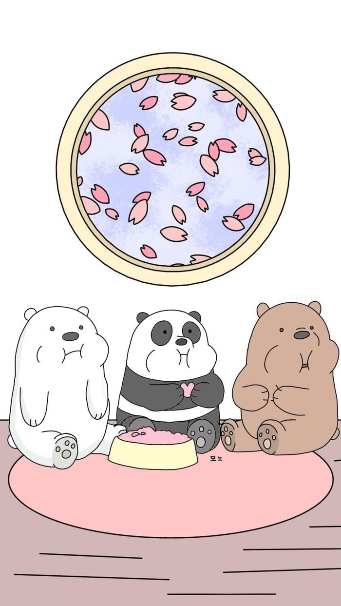 700x1250 we bare bears lockscreens, Phone