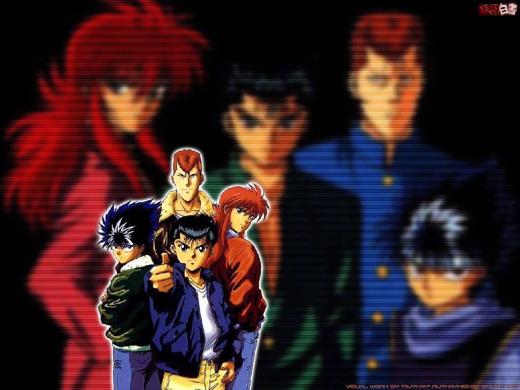 1030x770 yu yu hakusho four heroes black Yu Hakusho Wallpaper, Desktop