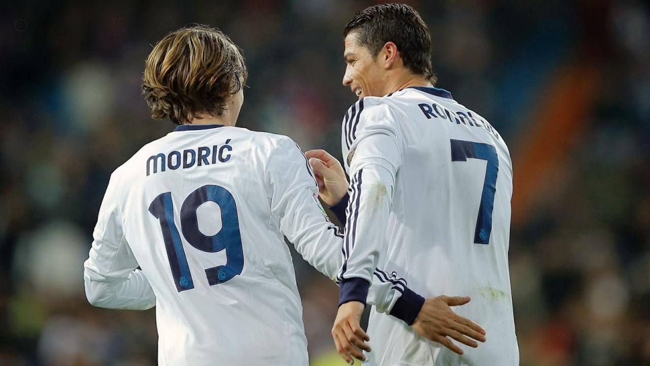 1280x720 Luka Modric and Cristiano Ronaldo Wallpaper HD Wallpaper, Desktop